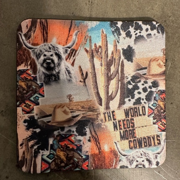 Cowboy coasters - Picture 2 of 4